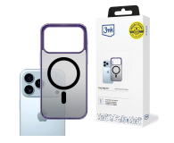 Etui / obudowa na smartfona 3mk Frosty MagCase Purple do iPhone 18 Pro / 17 Pro